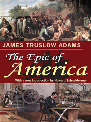 cover image of The Epic of America